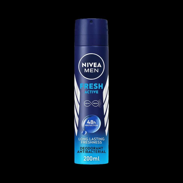 Nivea 48H Fresh Active Deodorant Spray - 200 ml