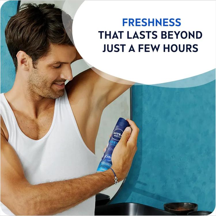 Nivea 48H Fresh Active Deodorant Spray - 200 ml
