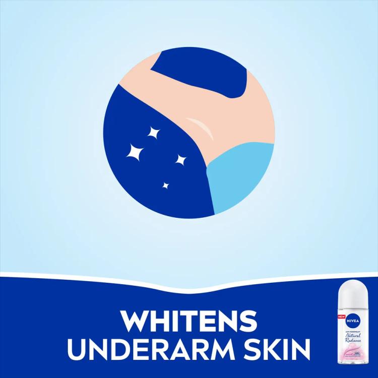 Nivea Natural Fairness Deodorant Roll-On - 50 ml