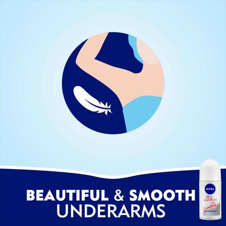 Nivea Dry Comfort Deodorant Roll-On - 50 ml