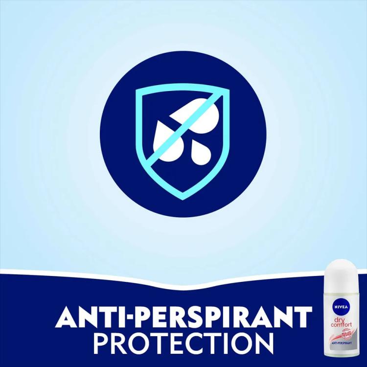 Nivea Dry Comfort Deodorant Roll-On - 50 ml