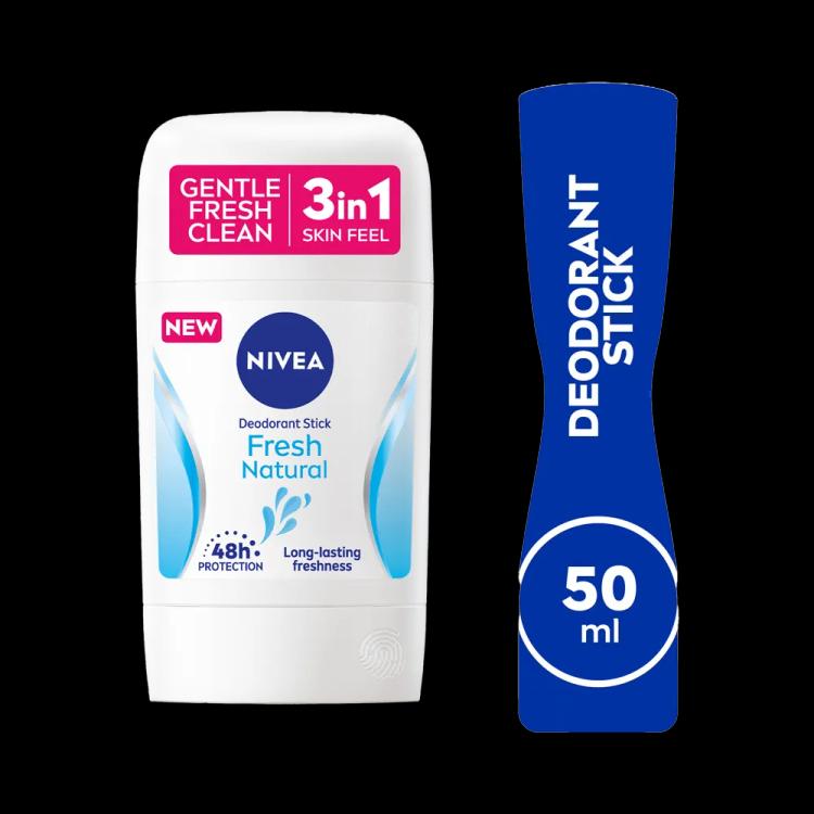 Nivea Fresh Natural Deodorant Stick - 50 ml