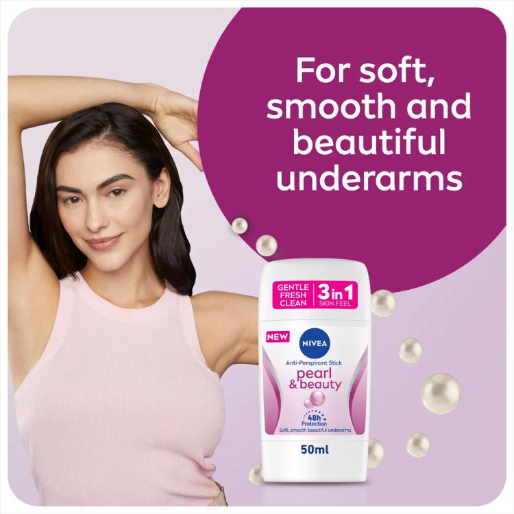 Nivea Pearl & Beauty Deodorant Stick - 50 ml