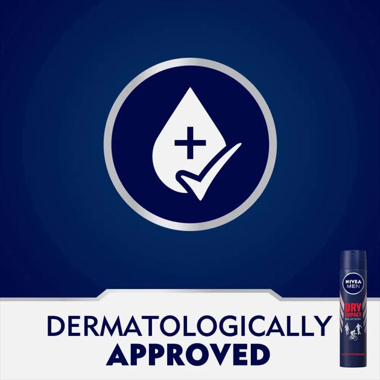 Nivea Dry Impact Aerosol Deodorant Spray - 200 ml