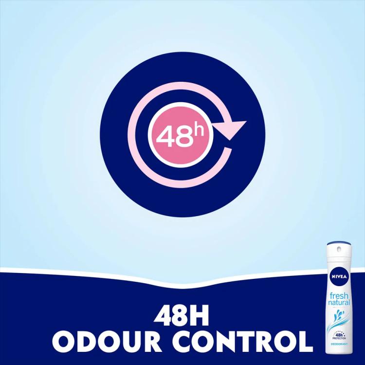 Nivea Fresh Natural Deodorant Spray - 150 ml