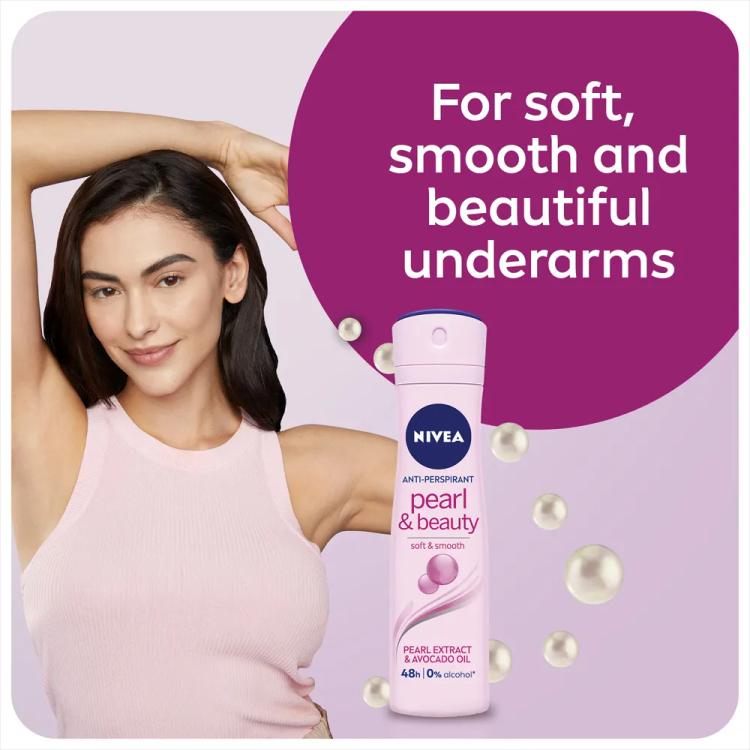 Nivea Pearl & Beauty Deodorant Spray - 200 ml