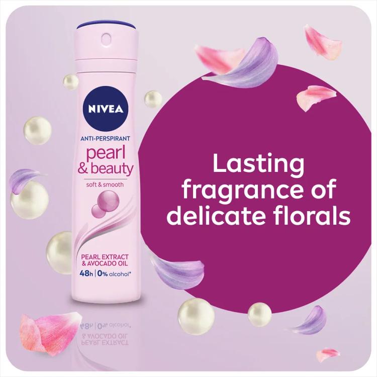 Nivea Pearl & Beauty Deodorant Spray - 200 ml