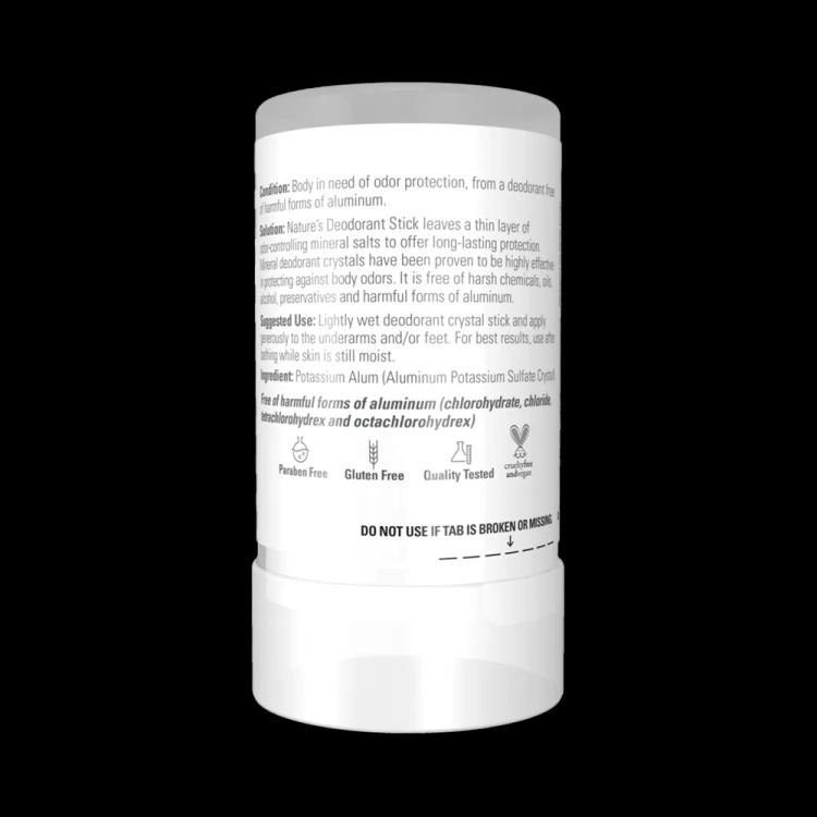 Now Solutions Nature's Deodorant Stick - 120 g