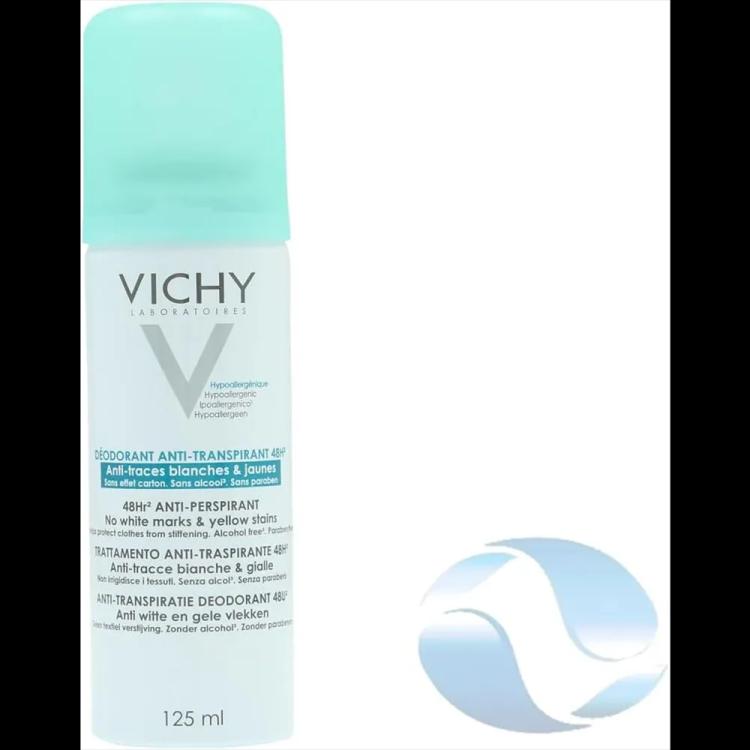 Vichy 48HR No Marks Aerosol Anti-perspirant Deodorant Spray - 125 ml
