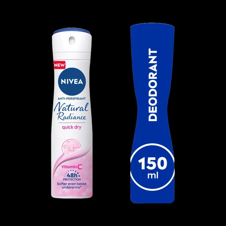 Nivea 48HR Natural Fairness Deodorant Spray - 150 ml