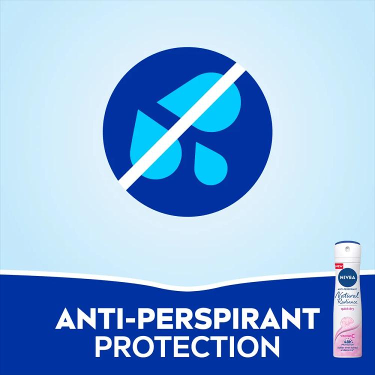 Nivea 48HR Natural Fairness Deodorant Spray - 150 ml