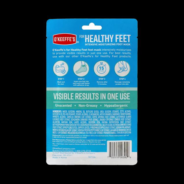 O'Keeffe's Healthy Feet Foot Mask - 1 Pair