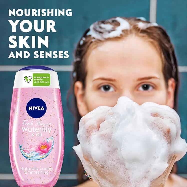 Nivea Fresh Water Lily & Oil Shower Gel - 250 ml