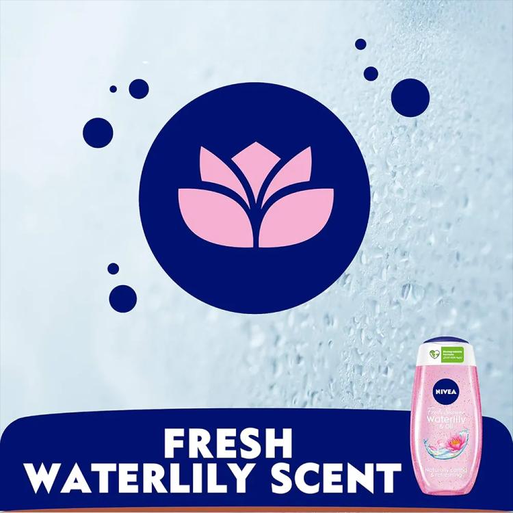 Nivea Fresh Water Lily & Oil Shower Gel - 250 ml