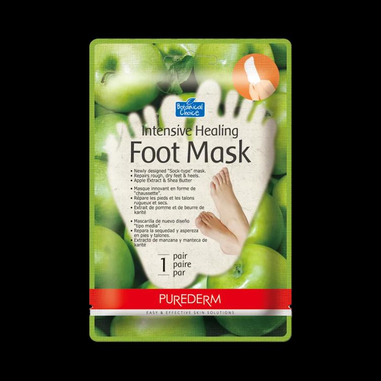 Purederm Botanical Choice Intensive Healing Foot Mask - 1 pair