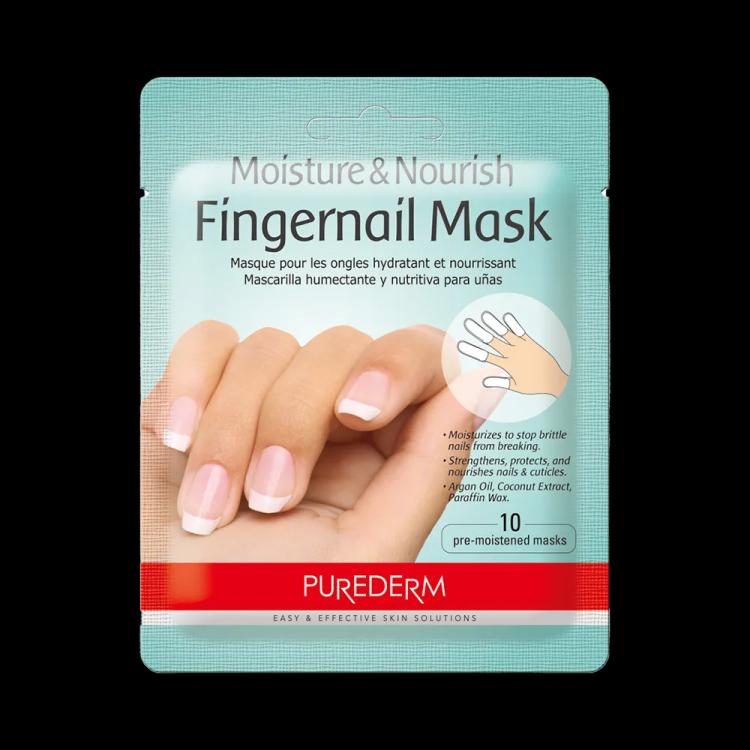 Purederm Moisture & Nourish Fingernail Mask - 10 pcs