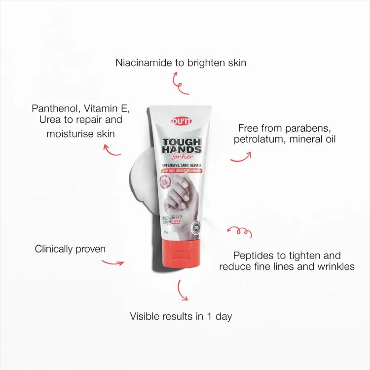 Du’It Tough Hands For Her Rose Hand Cream - 75 g