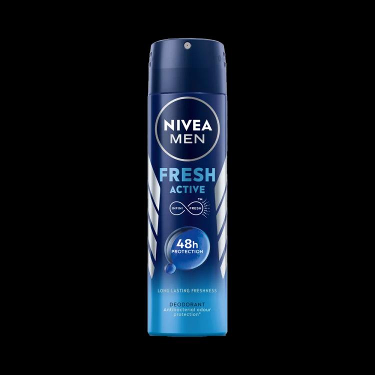 Nivea Men Fresh Active Deodorant Spray - 150 ml