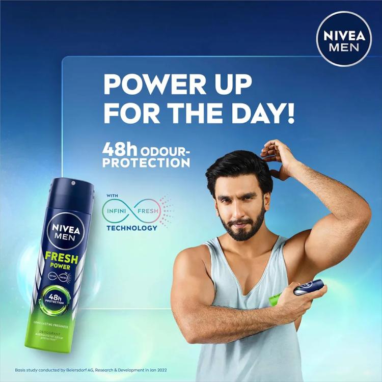 Nivea Men Fresh Power Deodorant Spray - 150 ml