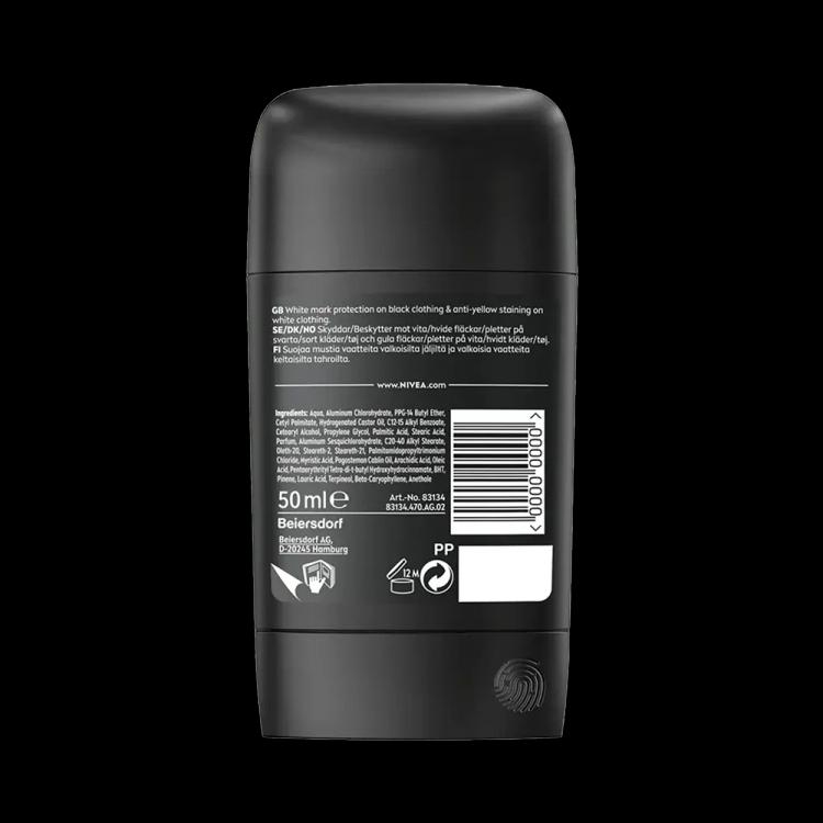 Nivea Men Black & White Invisible Original Anti-Perspirant Stick - 50 ml