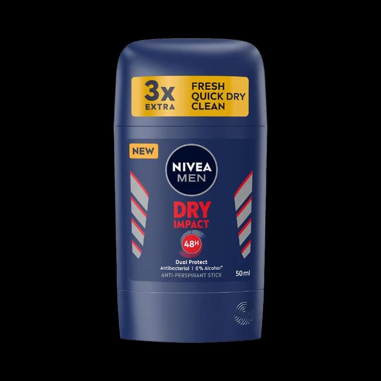 Nivea Men Dry Impact Anti-Perspirant Stick - 50 ml