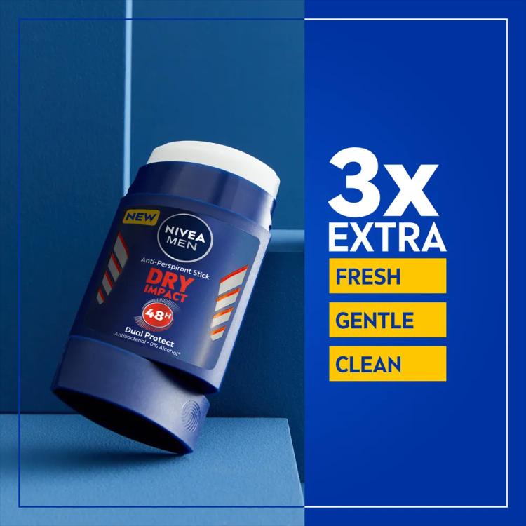 Nivea Men Dry Impact Anti-Perspirant Stick - 50 ml