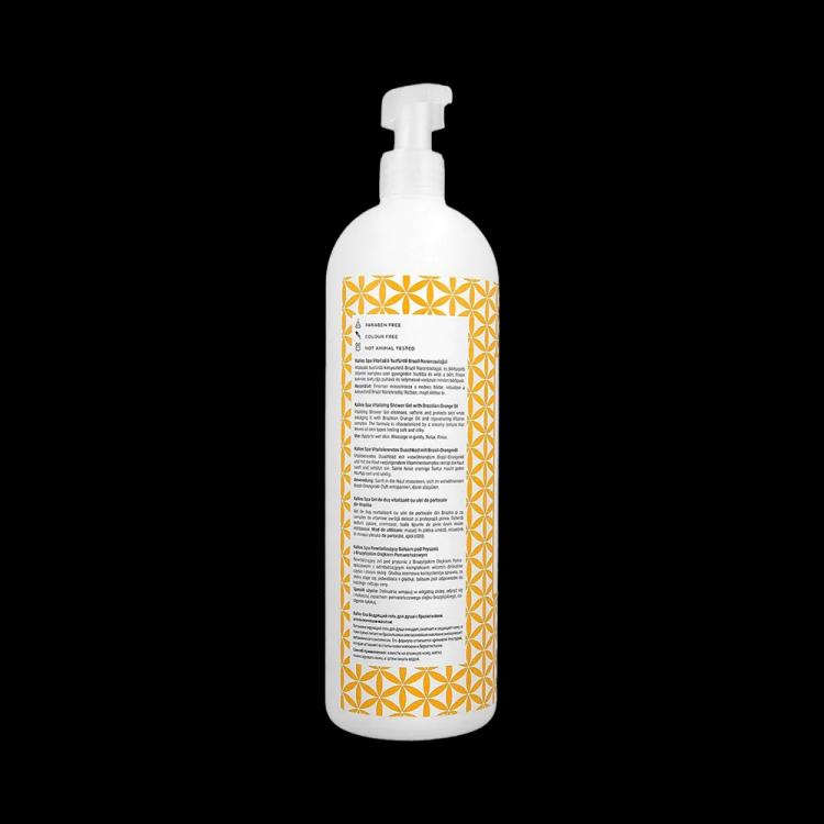 Kallos Vitalizing Shower Gel With Brazilian Orange Oil - 1000 ml