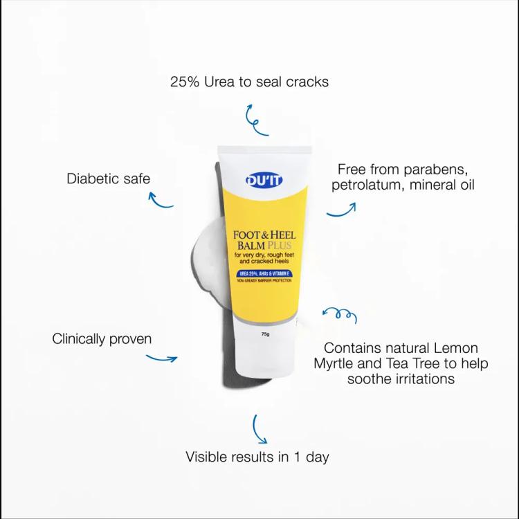DU'IT Foot & Heel Balm Plus - 50 g