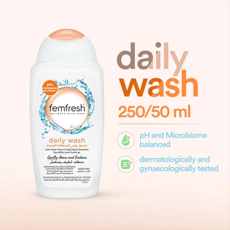 Femfresh Daily Intimate Wash - 250 ml