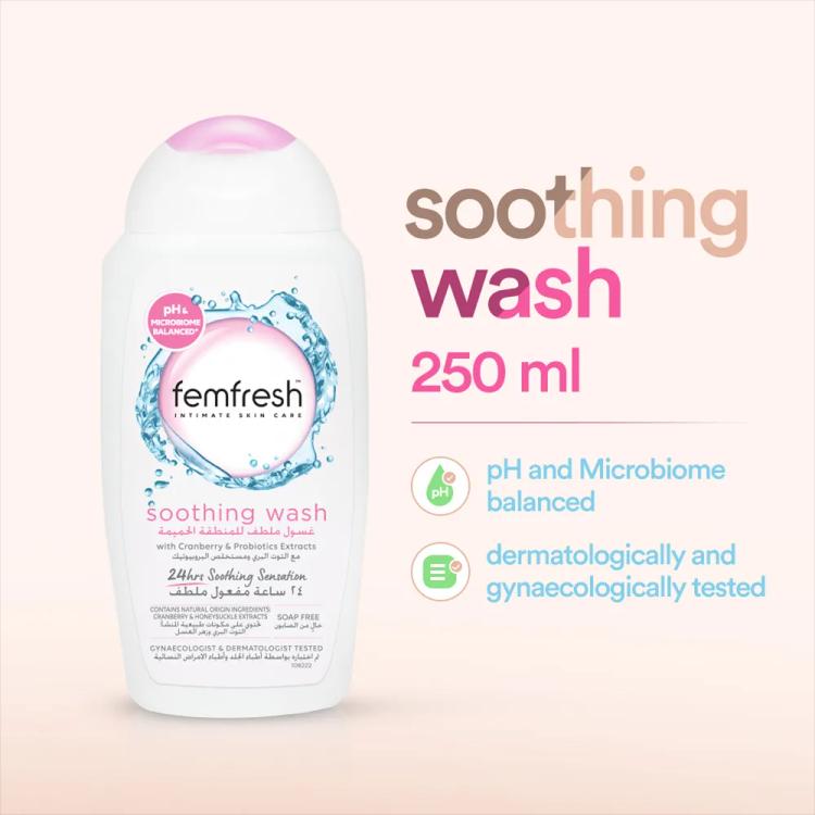 Femfresh Soothing Intimate Wash - 250 ml