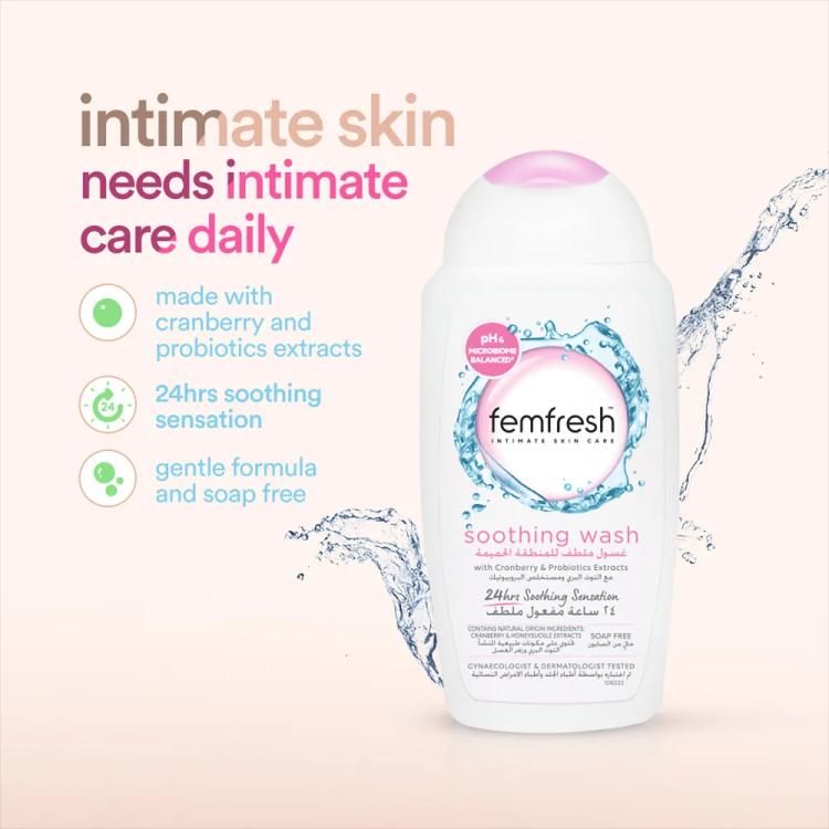 Femfresh Soothing Intimate Wash - 250 ml