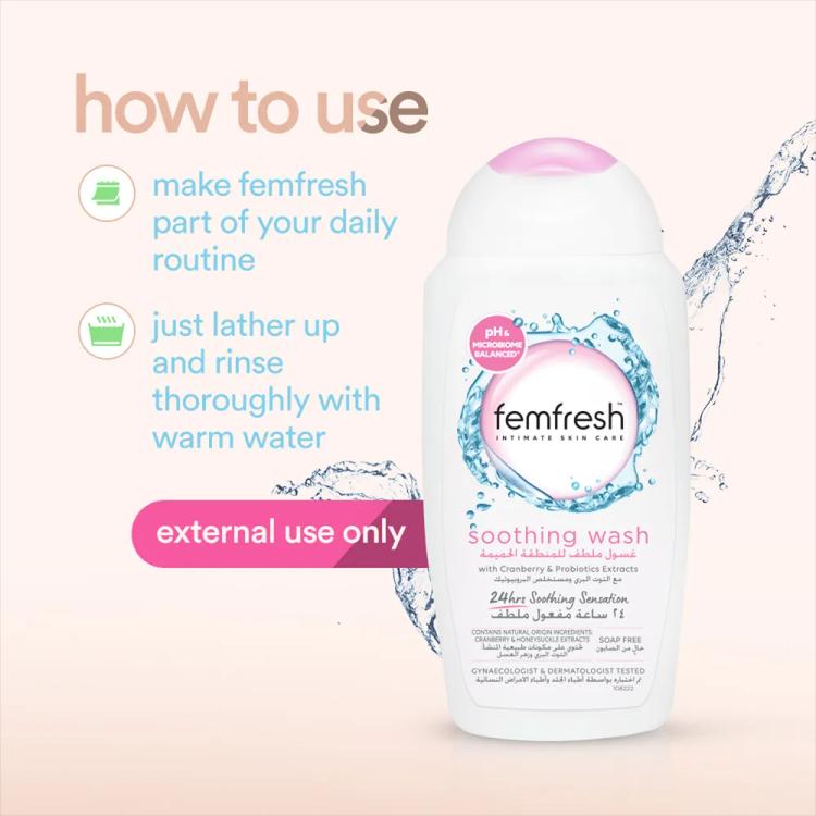 Femfresh Soothing Intimate Wash - 250 ml