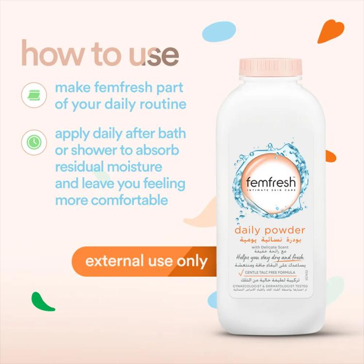 Femfresh Everyday Care Re-balance Powder - 200 g