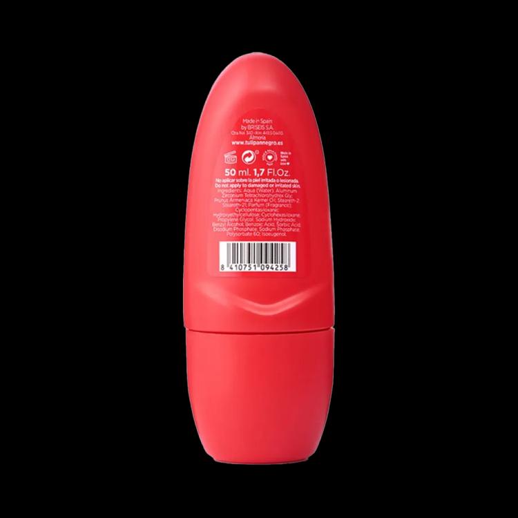 Tulipan Negro Strawberry & Cherry Antiperspirant Deodorant Roll-On - 50 ml
