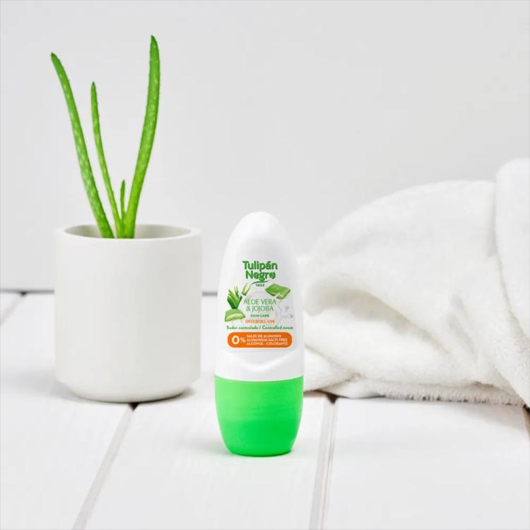 Tulipan Negro Aloe Vera & Jojoba Deo Roll-On  - 50 ml