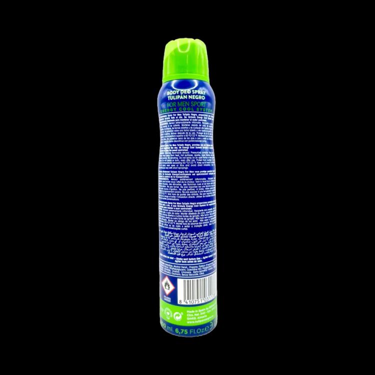 Tulipan Negro For Men Sport Body Deo Spray - 200 ml