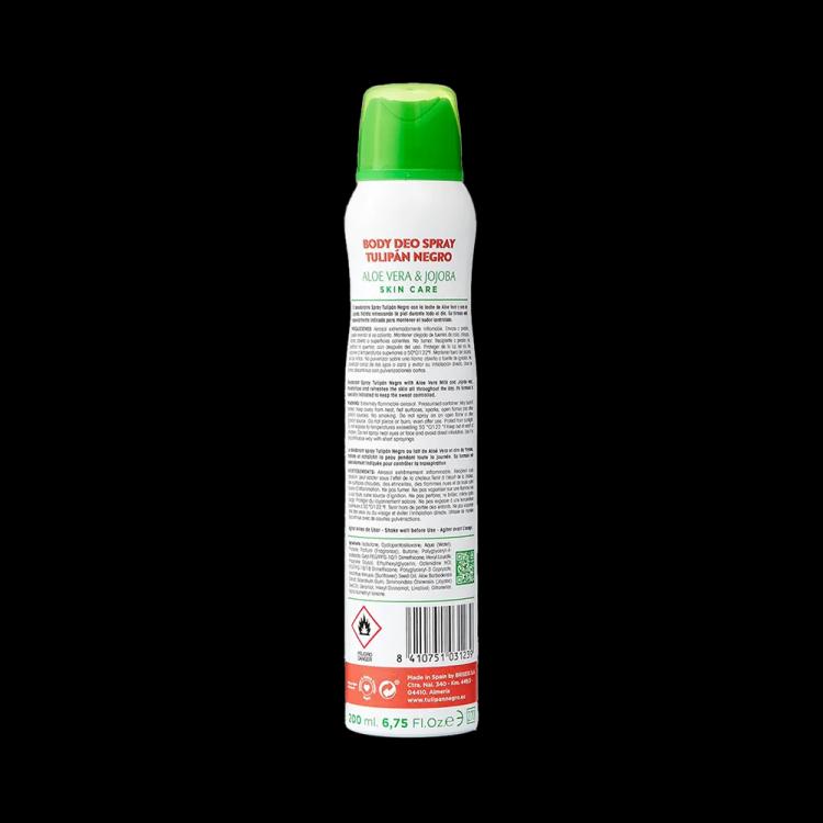 Tulipan Negro Aloe Vera & Jojoba Body Deo Spray - 200 ml