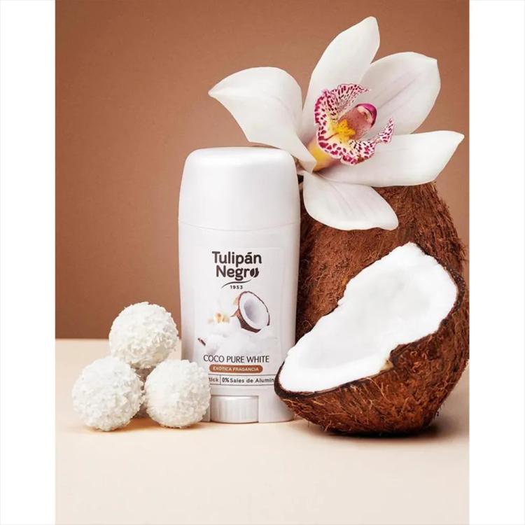 Tulipan Negro Coco Pure White Deo Stick - 60 ml