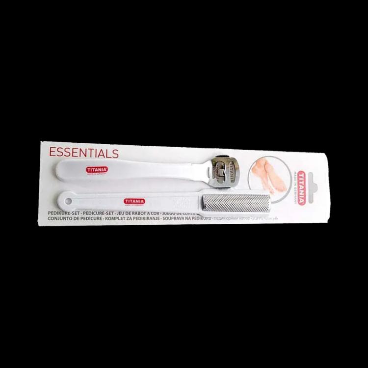 TITANIA Dead Skin Scrubber & Scraper Set 3045