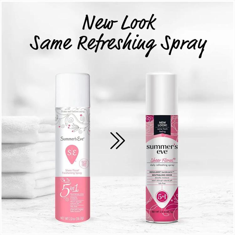 Summer's Eve Sheer Floral Daily Intimate Body Spray - 56.7 g