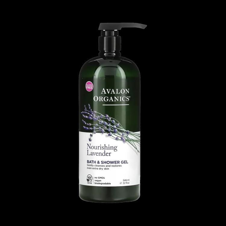 Avalon Organics Nourishing Bath & Shower Gel Lavender - 946 ml