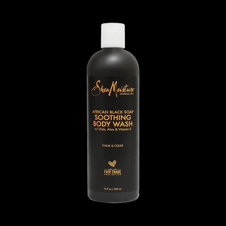 Shea Moisture African Black Soap Soothing Body Wash - 384 ml