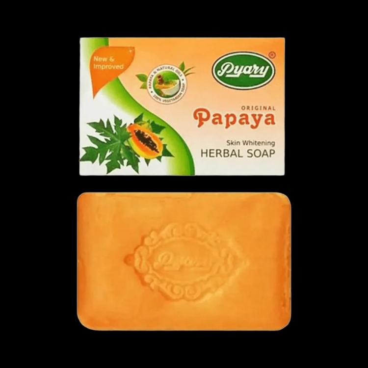 Pyary Papaya Herbal Soap - 75 g
