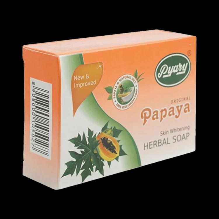 Pyary Papaya Herbal Soap - 75 g