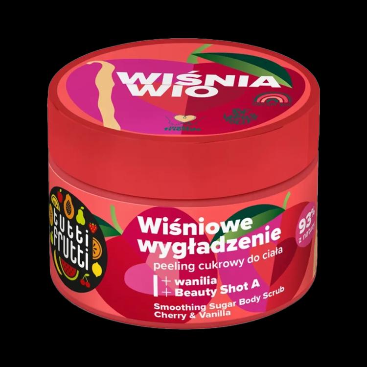 Farmona Tutti Frutti Smoothing Sugar Body Scrub Cherry & Vanilla - 300 g
