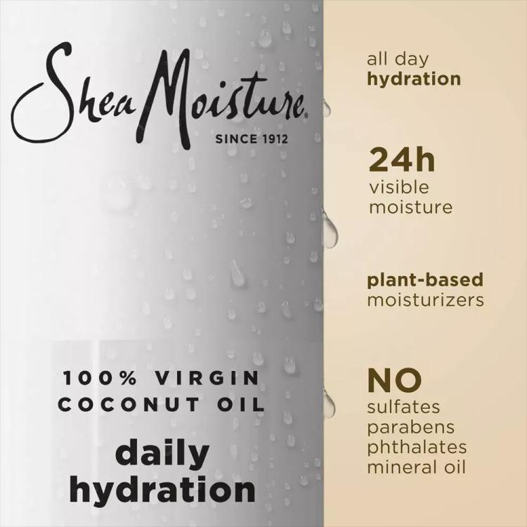Shea Moisture 100% Virgin Coconut Oil Daily Hydration Body Wash - 384 ml
