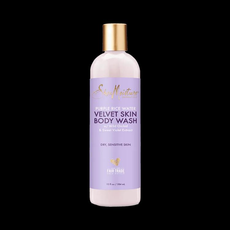 Shea Moisture Purple Rice Water Velvet Skin Body Wash - 384 ml