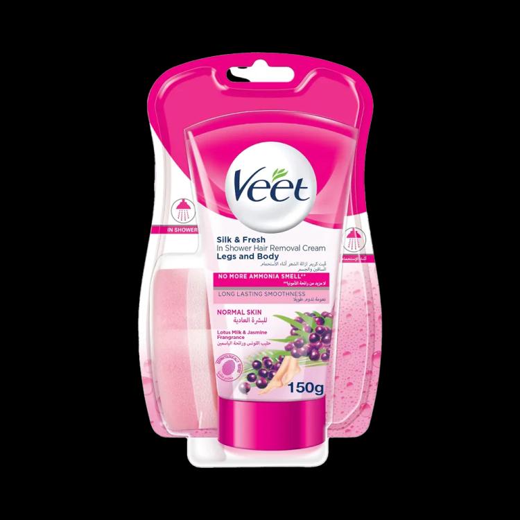 Veet In Shower Hair Removal Cream For Normal Skin - 150 g