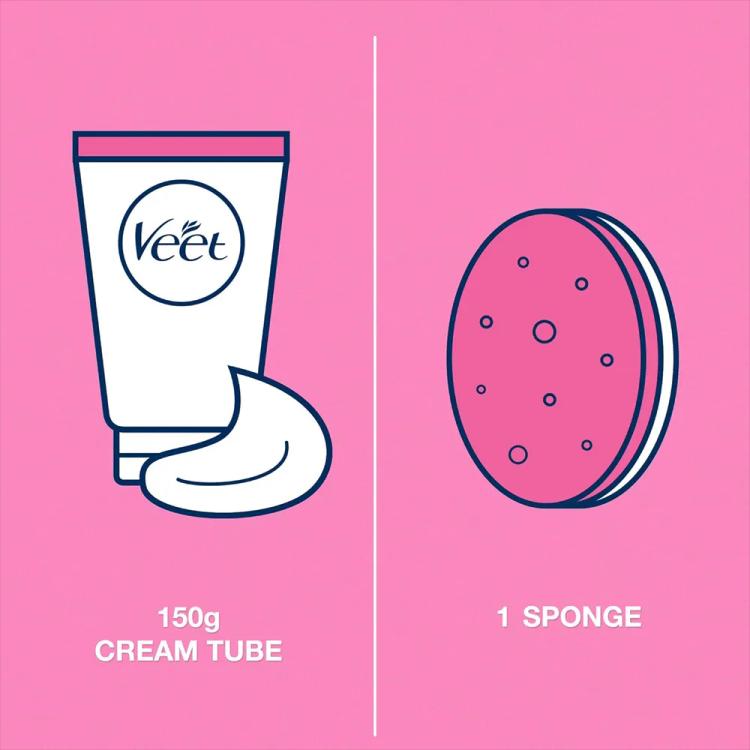 Veet In Shower Hair Removal Cream For Normal Skin - 150 g