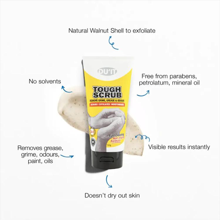 DU'IT 3 In 1 Hand Wash & Scrub - 30 g